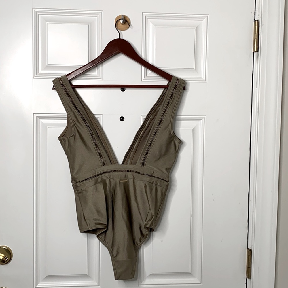 Ted Baker London Plunge One Piece Swimsuit - Picture 6 of 6